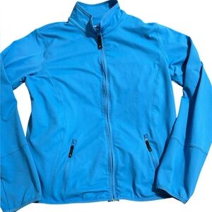 🟤Danskin Bright Blue Zip-Up Jacket